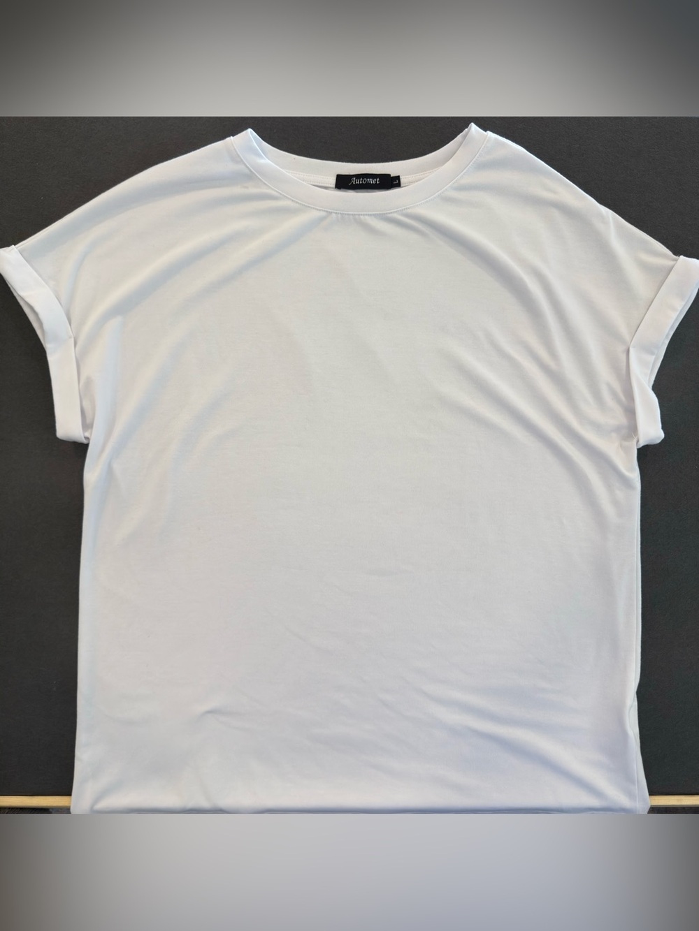 White Dolman Sleeve Tshirt